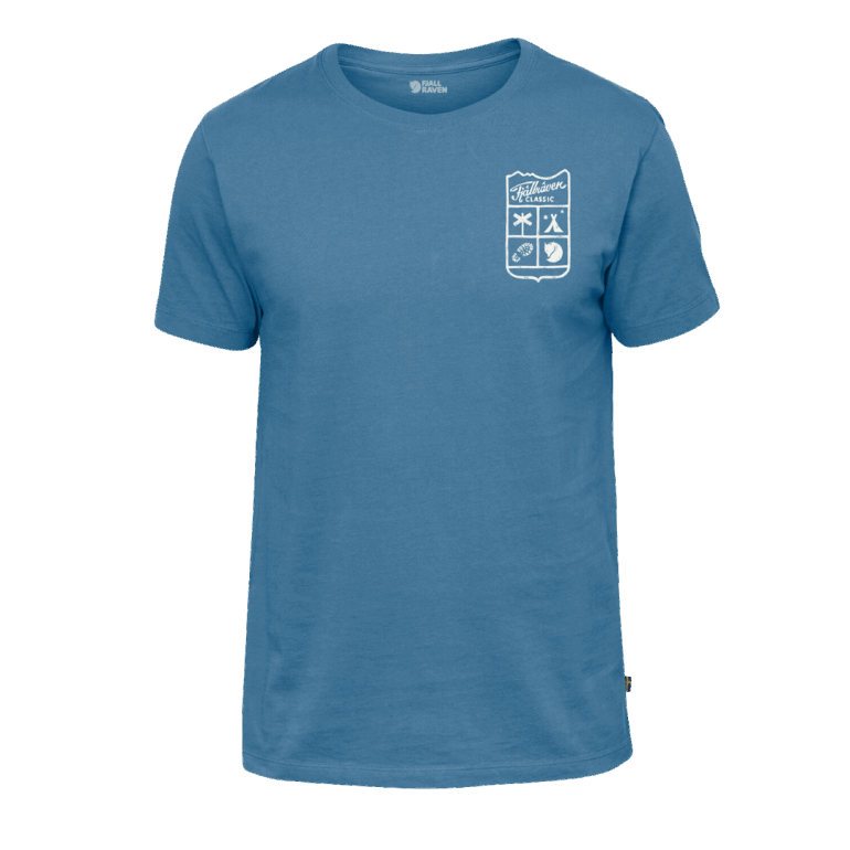 Camiseta Clássica Fjällräven Azul Celeste M