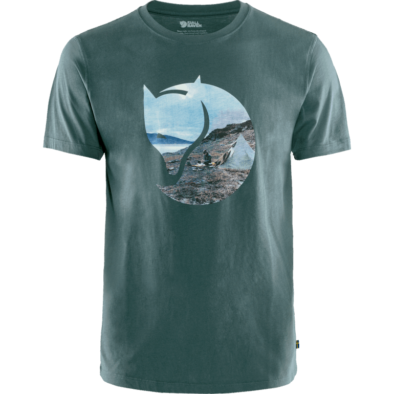 T-shirt Gädgaureh '78 Com Borla Da Raposa Da Montanha
