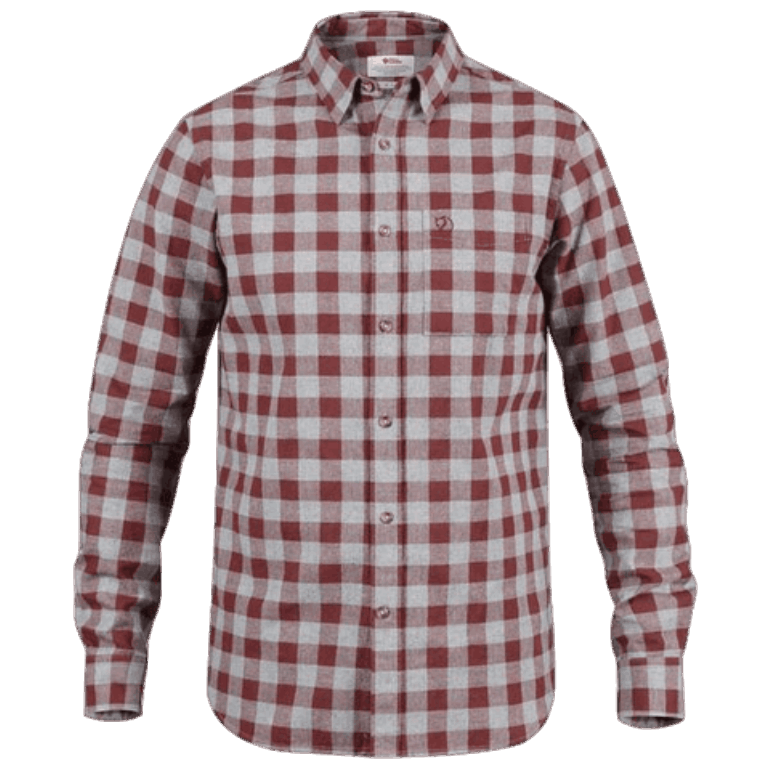Camisa Xadrez Fjällräven Övik Ls M Red Oak