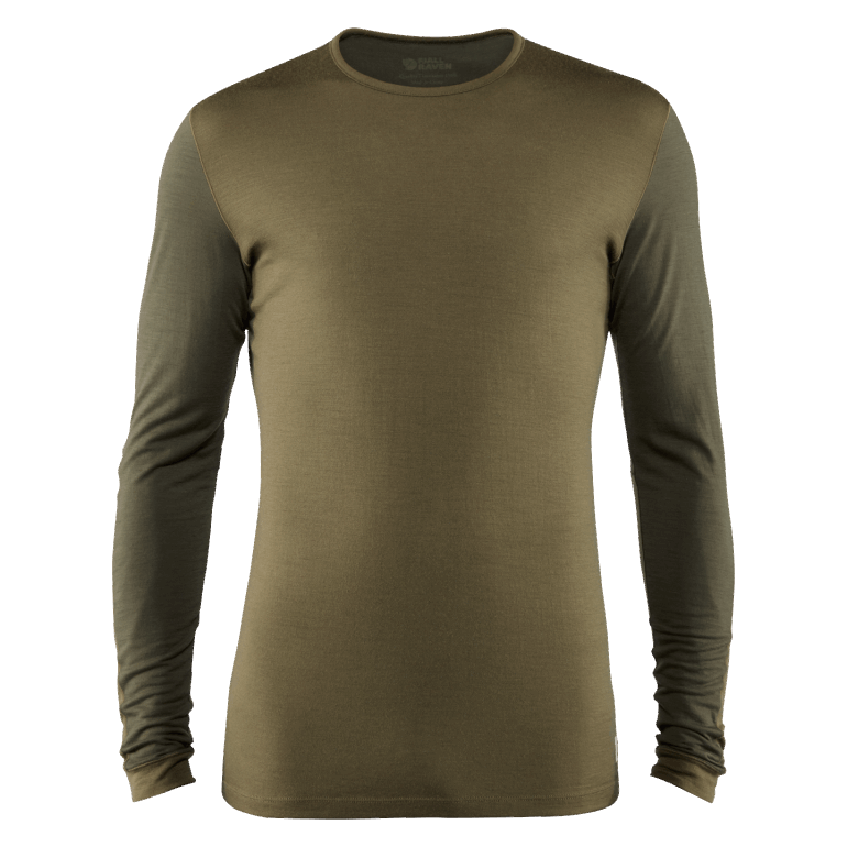 Keb Camiseta De Lã Ls M Fjällraven Cinza Claro