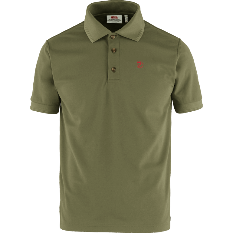 Camisa Verde Oliva Fjällräven Crowley Piquê M - Azeitona Clara