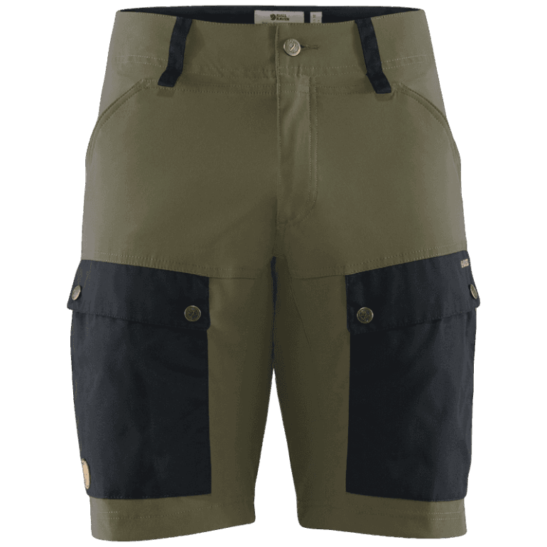 Fjällräven Shorts Keb M - D Marinho Claro Oliva Marinho Escuro/oliva Claro