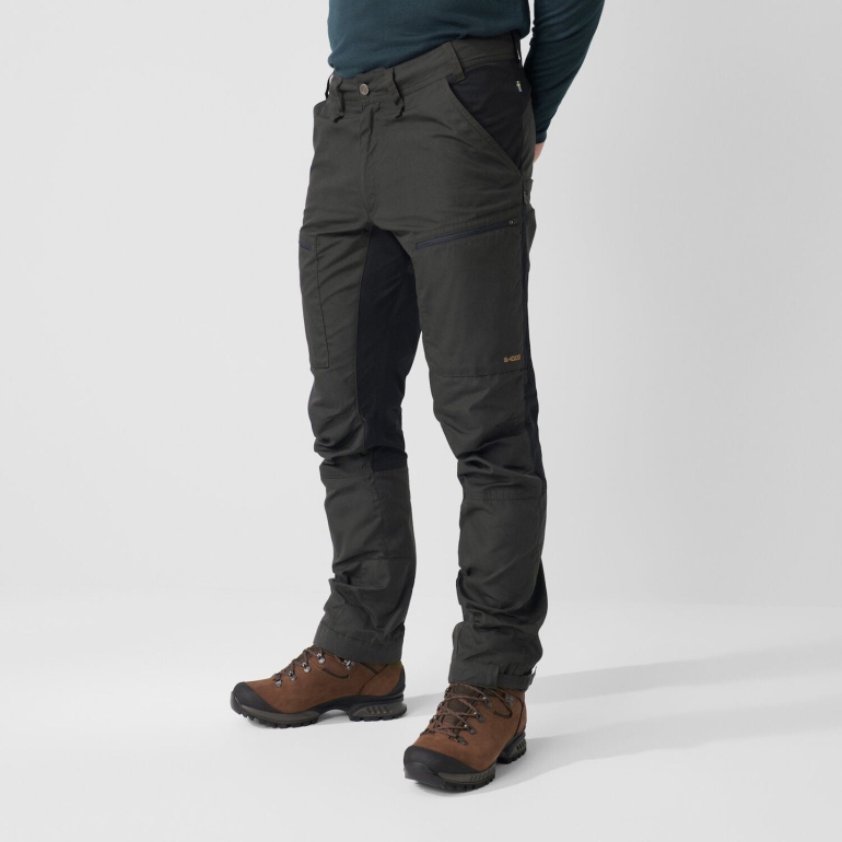 Calça De Trekking Abisko Lite M Longa Verde Oliva Fjällräven