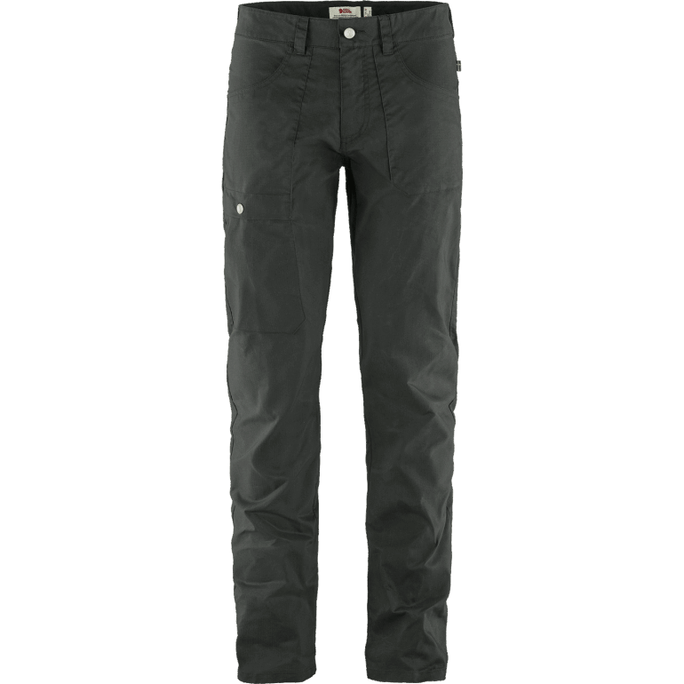 Calça Cinza Escuro Fjällräven Para O Dia A Dia M - Cinza Escuro