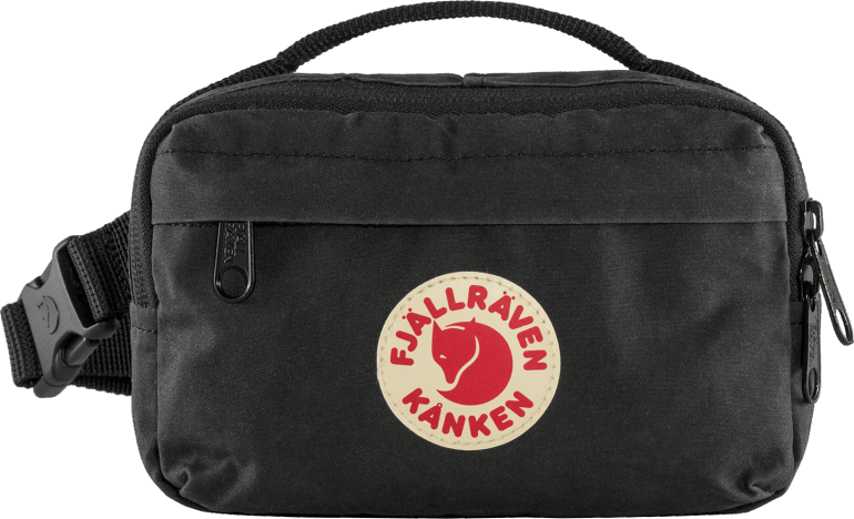 Fashion Kånken Hip Pack Preto Fjällräven
