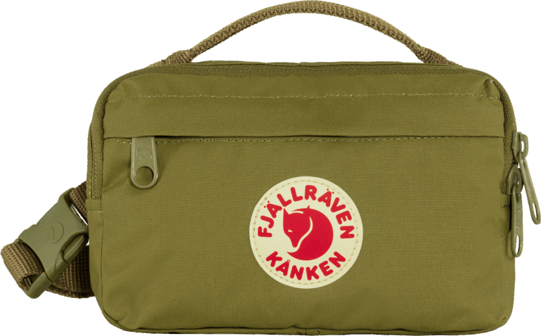 Folhagem Verde Kånken Hip Pack Fjällräven