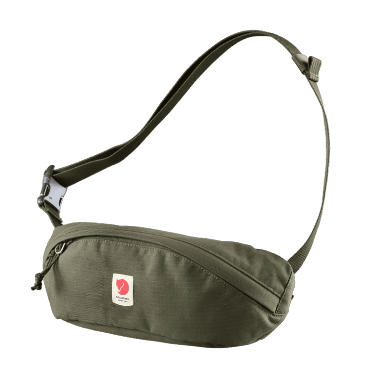 Fjällräven Ulvö Hip Pack Médio - Verde Laurel Verde Laurel