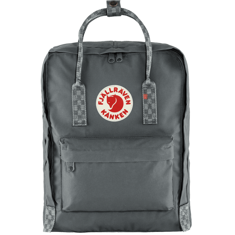 Kånken Padrão Xadrez Super Cinza Fjällräven