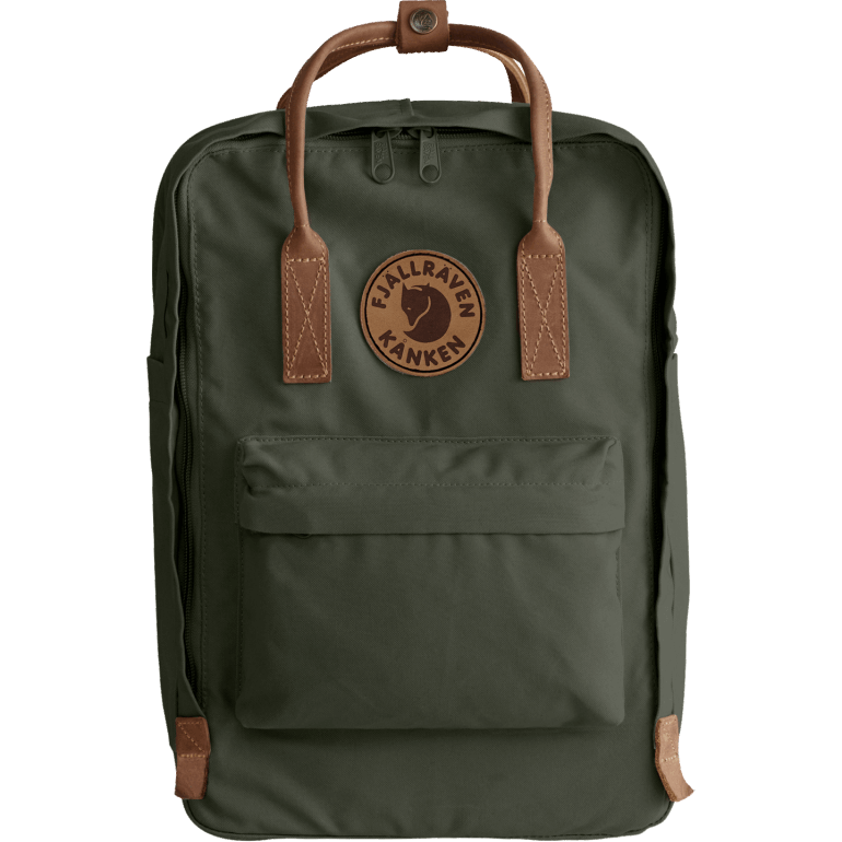 Fjällräven Dark Olive Kånken No.2 Laptop 15