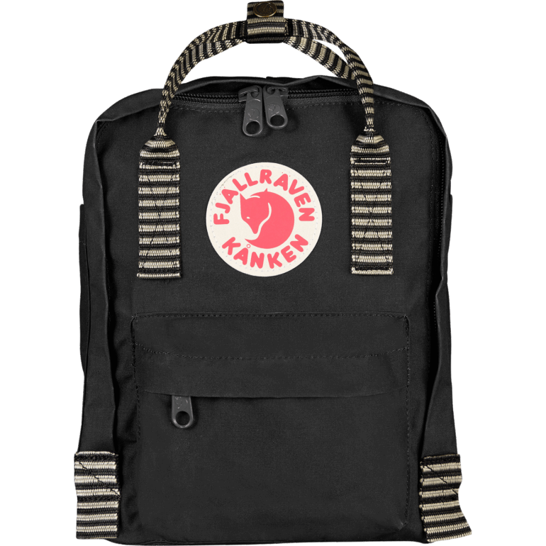 Fjällräven Preto/listrado Kånken Mini - Várias Cores
