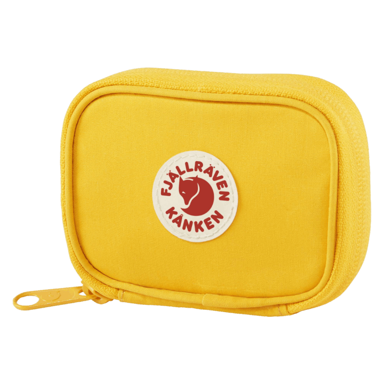 Carteira De Cartão Amarelo Quente Kånken Fjällräven