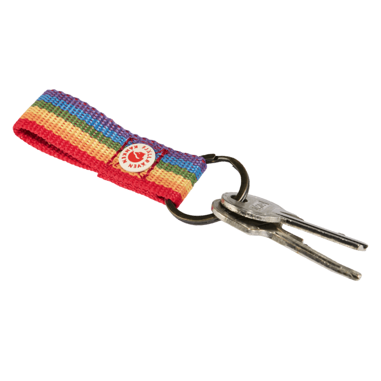 Chaveiro De Arco-íris Kånken Fjällräven Padrão De Arco-íris Da Marca