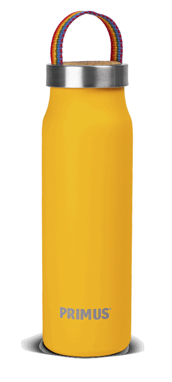 Klunken 500ml Parede Dupla Fjällräven Padrão Arco-íris Amarelo Quente