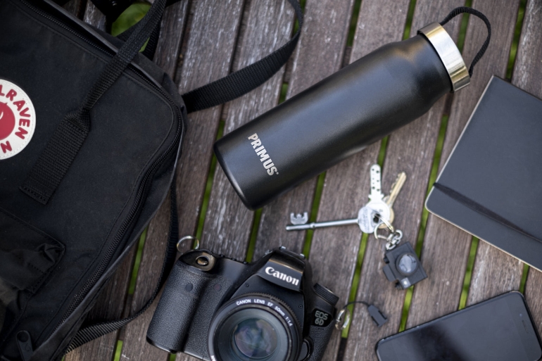 Klunken 500ml Parede Dupla - 2 Cores Preto Fjällräven