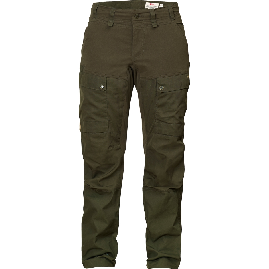 Calça Lapland Hybrid W Fjällräven Dark Olive