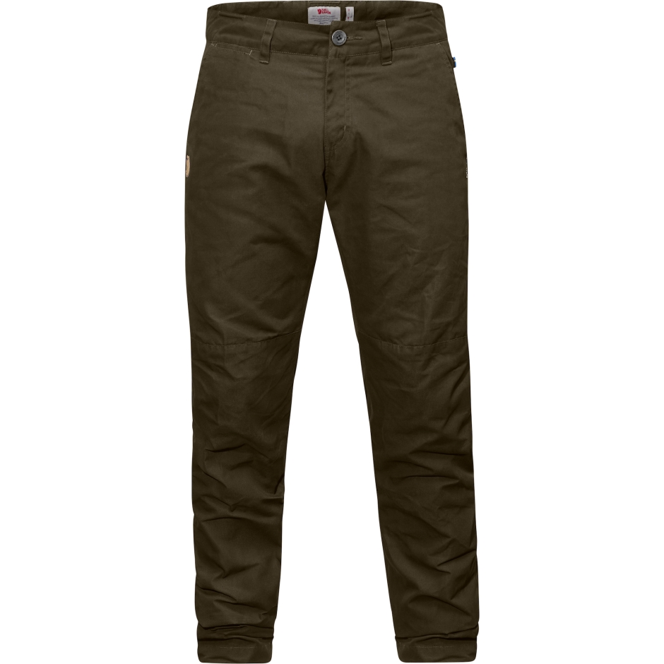 Fjällräven Calça De Inverno Afunilada Dark Olive Srmland M Longa