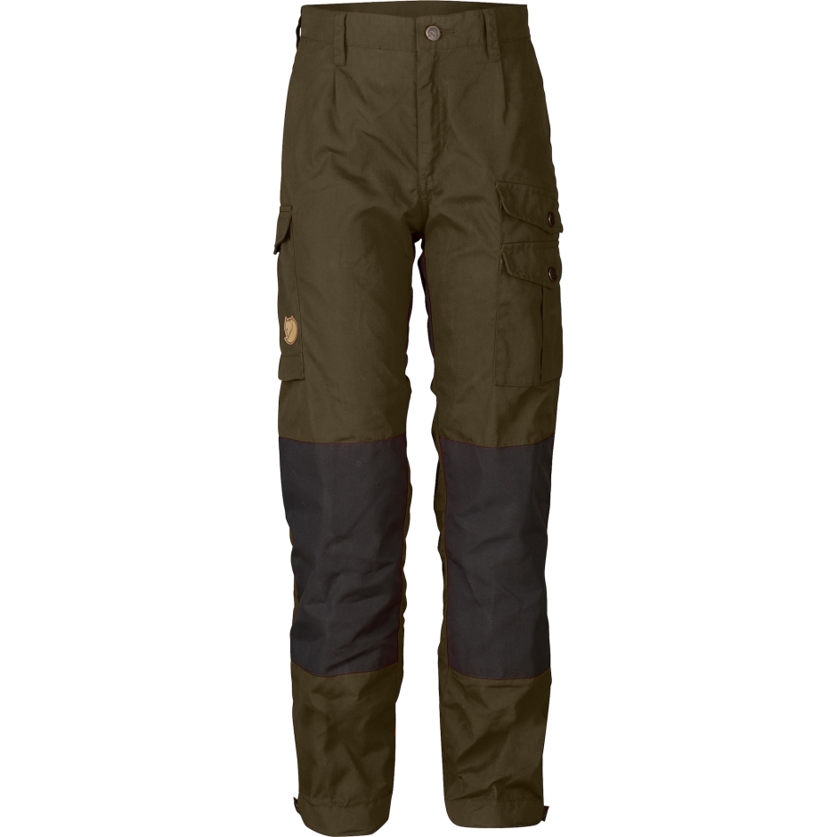 Calça Larga Infantil Fjällräven Azeitona Escura
