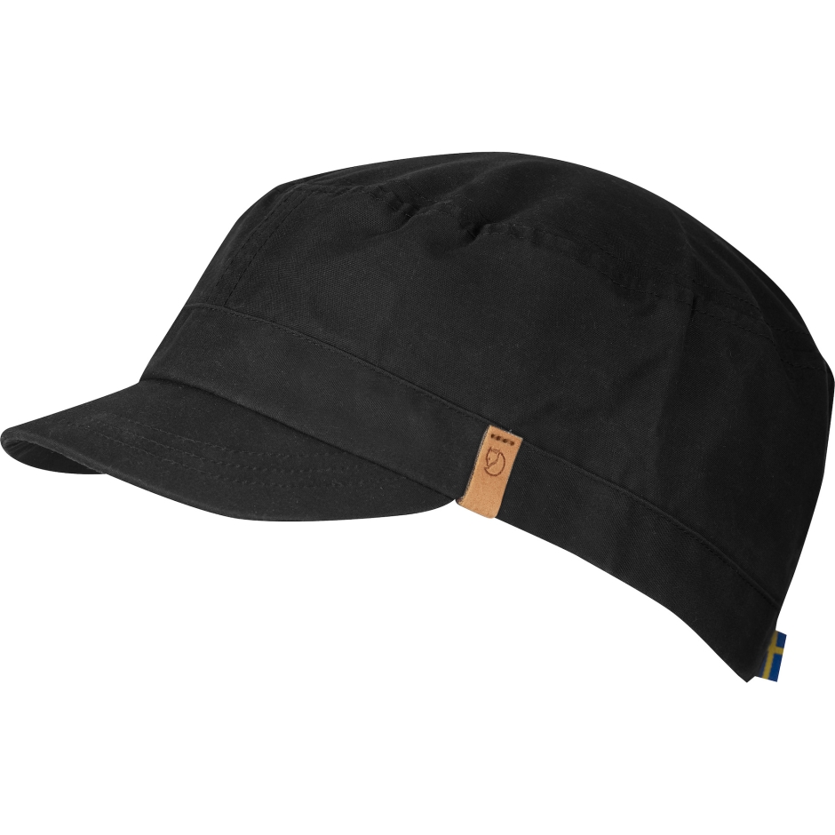 Boné De Trekking Preto Da Marca Fjällräven Singi