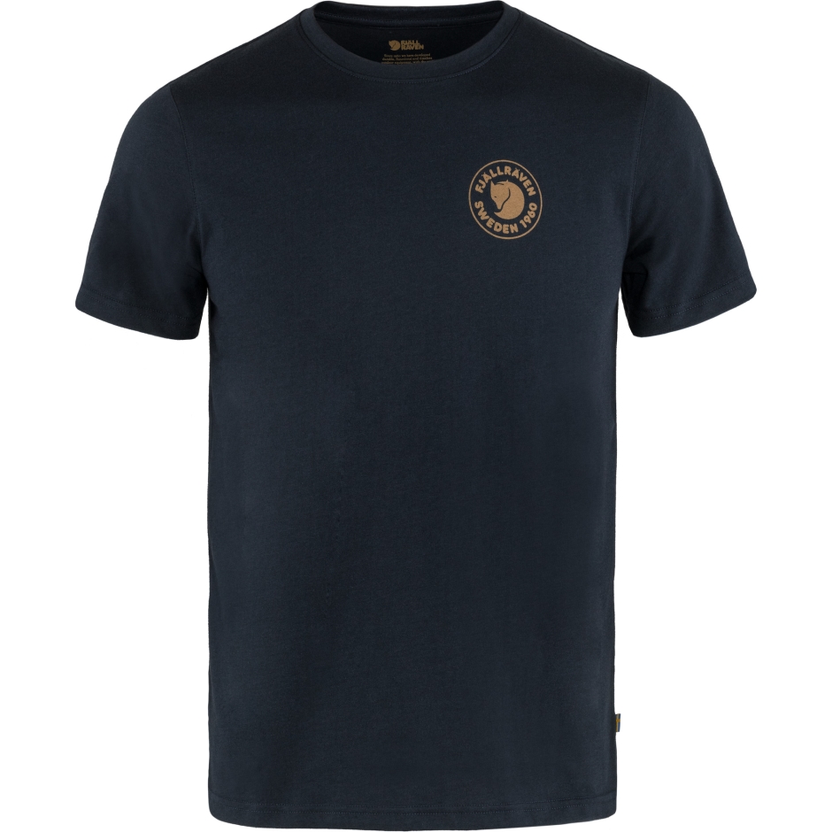 Camiseta Com Logo 1960 E Raposa ártica Azul Marinho Escuro