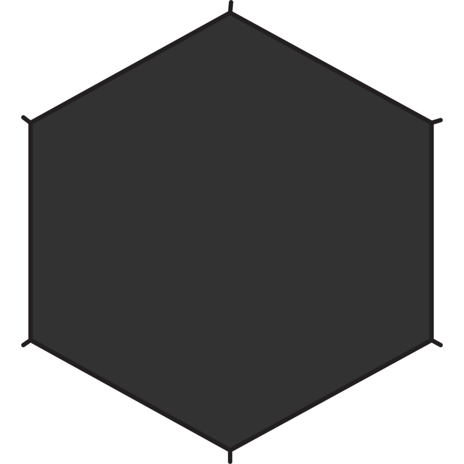 Fjällräven Cúpula 2 Pegada Preta