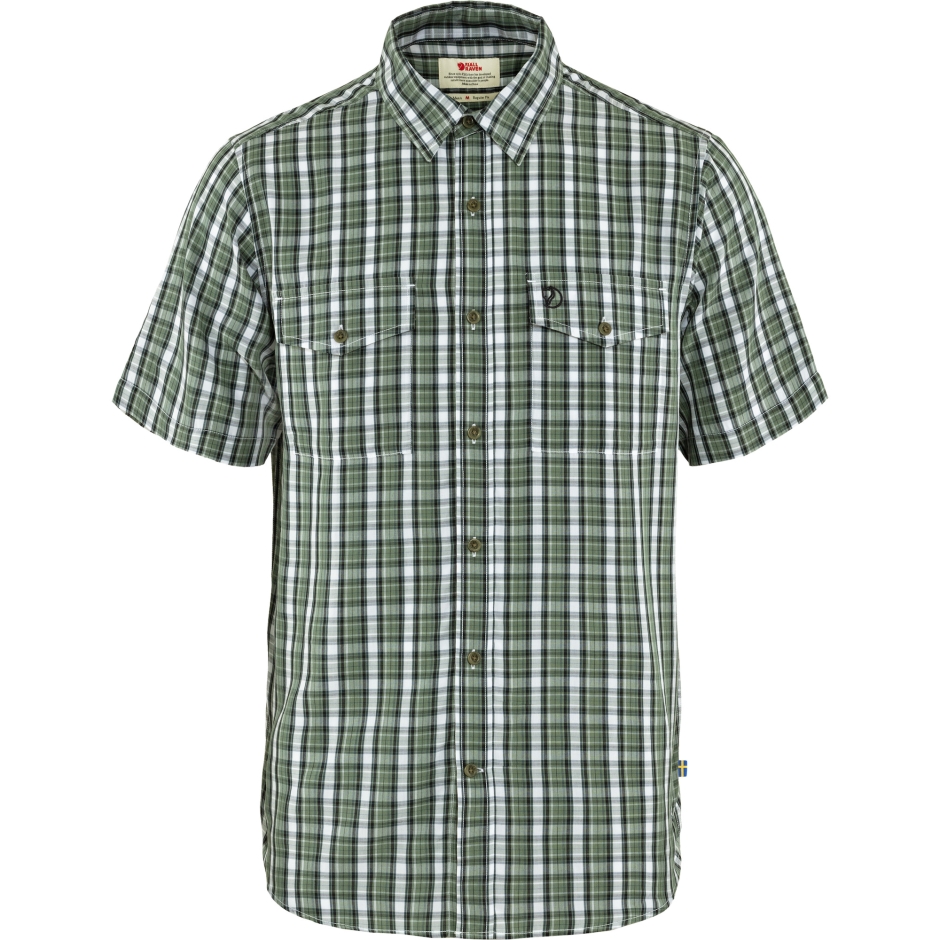 Camisa Legal Abisko Ss M Pátina Verde-escuro Marinho Marca Mountain Fox