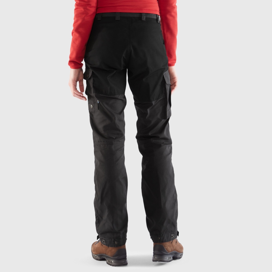 Calça Vidda Pro W Short Fjällräven Preto-preto