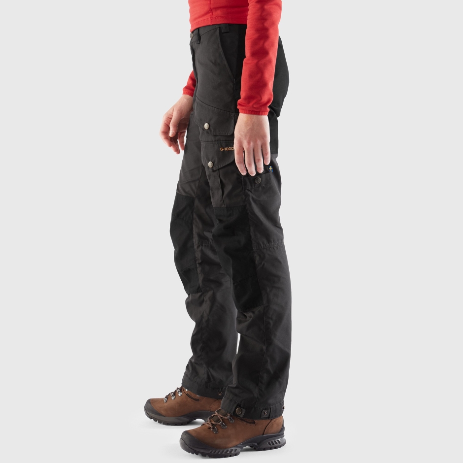 Calça Vidda Pro W Short Fjällräven Preto-preto