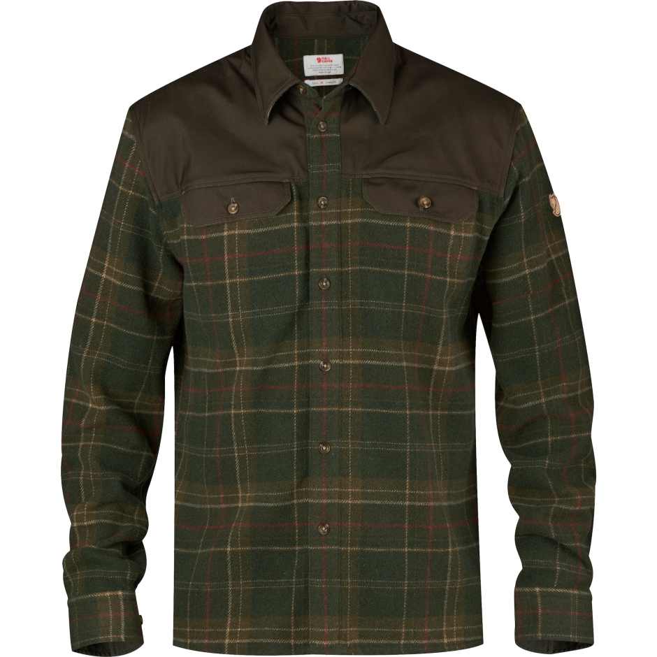 Camisa Granito Verde M Fjällräven