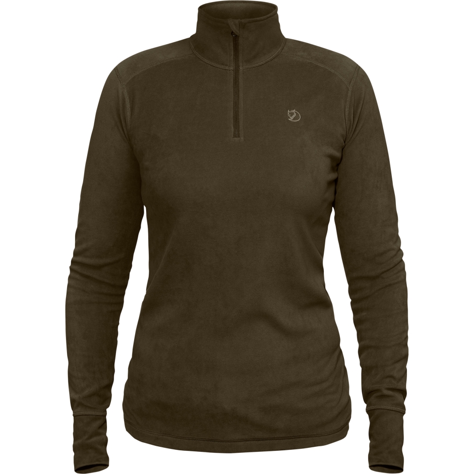 Skare Meio Zip W Fjällraven Azeitona Escura
