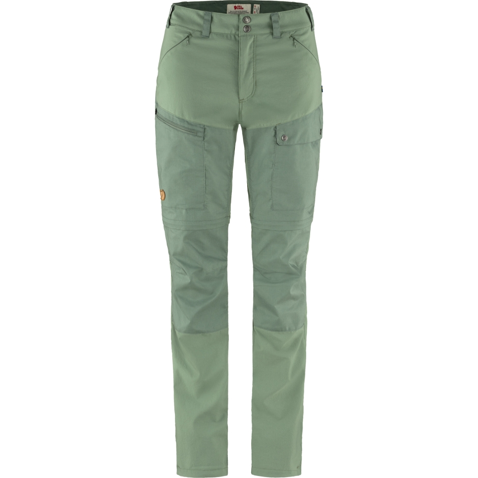 Calça Verde Jade Patina Verde Abisko Midsummer Zip Off W Fjällräven