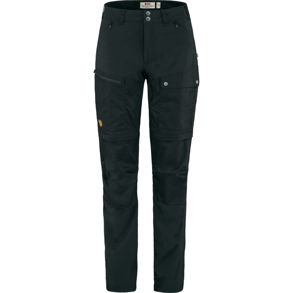Calça Abisko Midsummer Com Zíper W Fjällräven Marca Preta