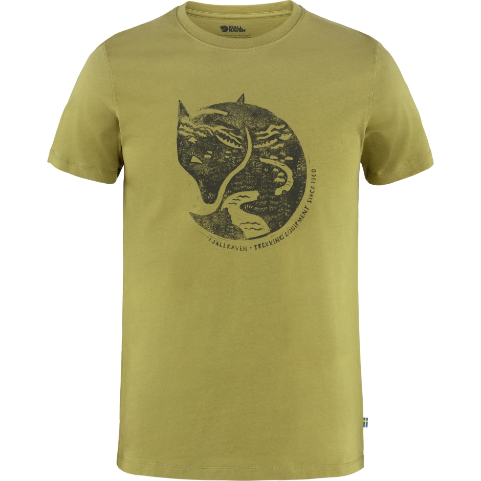 Camiseta Verde Musgo Raposa Do ártico M Fjällräven