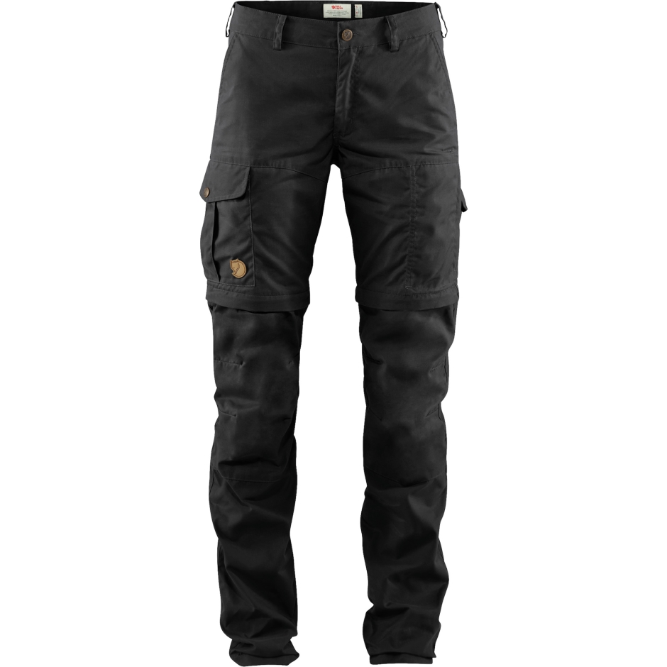 Calça Cinza Escuro Fjällräven Karla Pro Com Zíper W