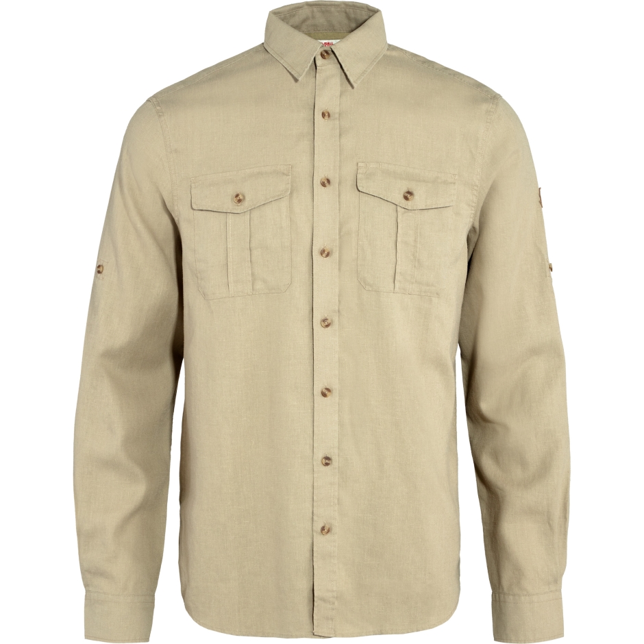 Camisa De Viagem Övik Ls M Fjällräven Pedra De Areia