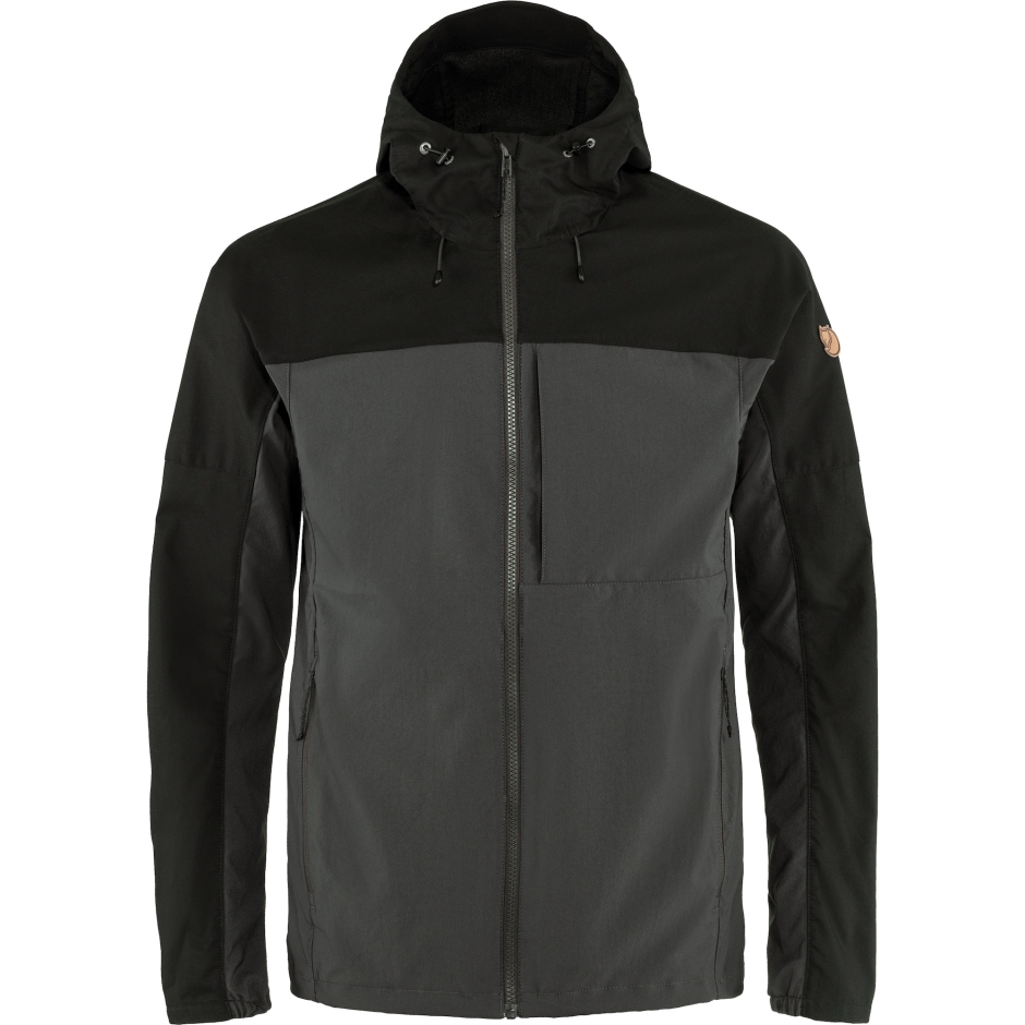 Abisko Jaqueta Midsummer M Cinza Escuro Preto Marca Fjällräven