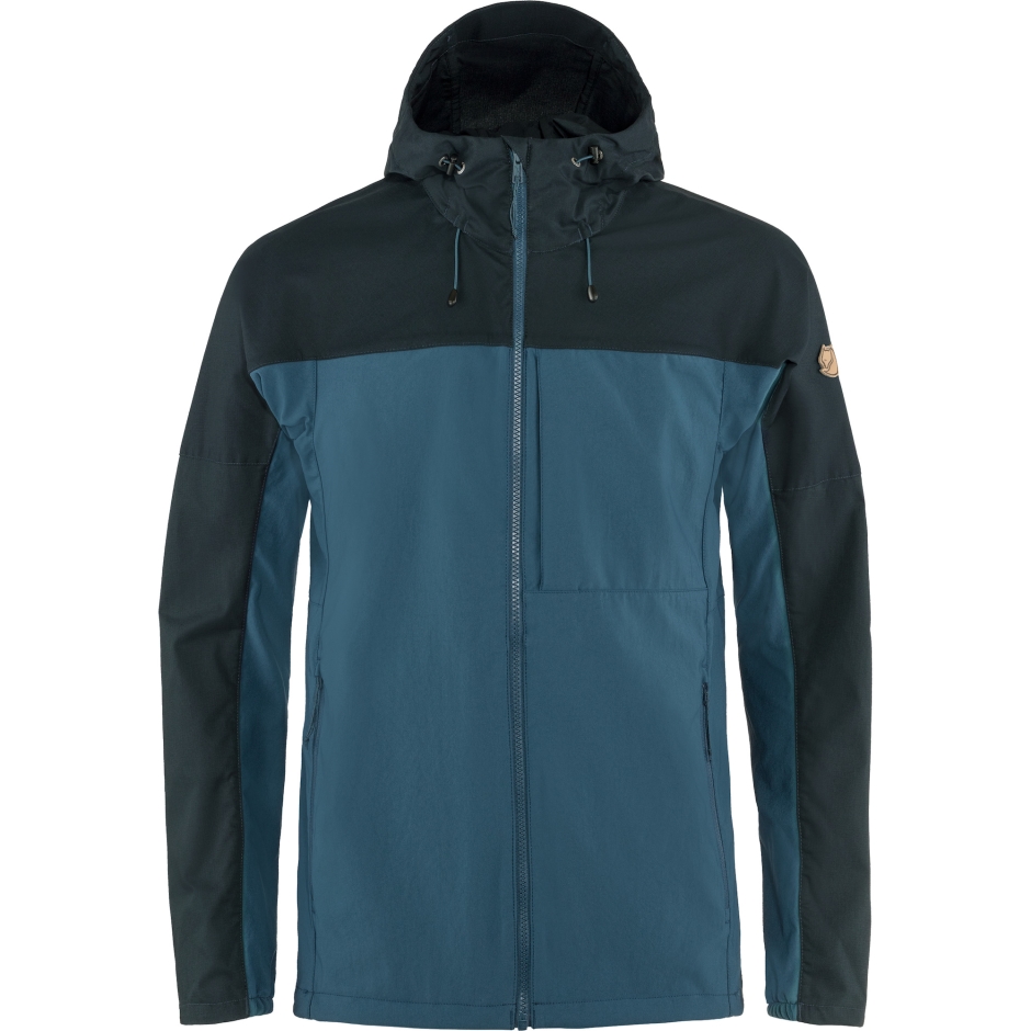 Abisko Jaqueta Midsummer M Fjällräven Marca índigo Azul Marinho Escuro