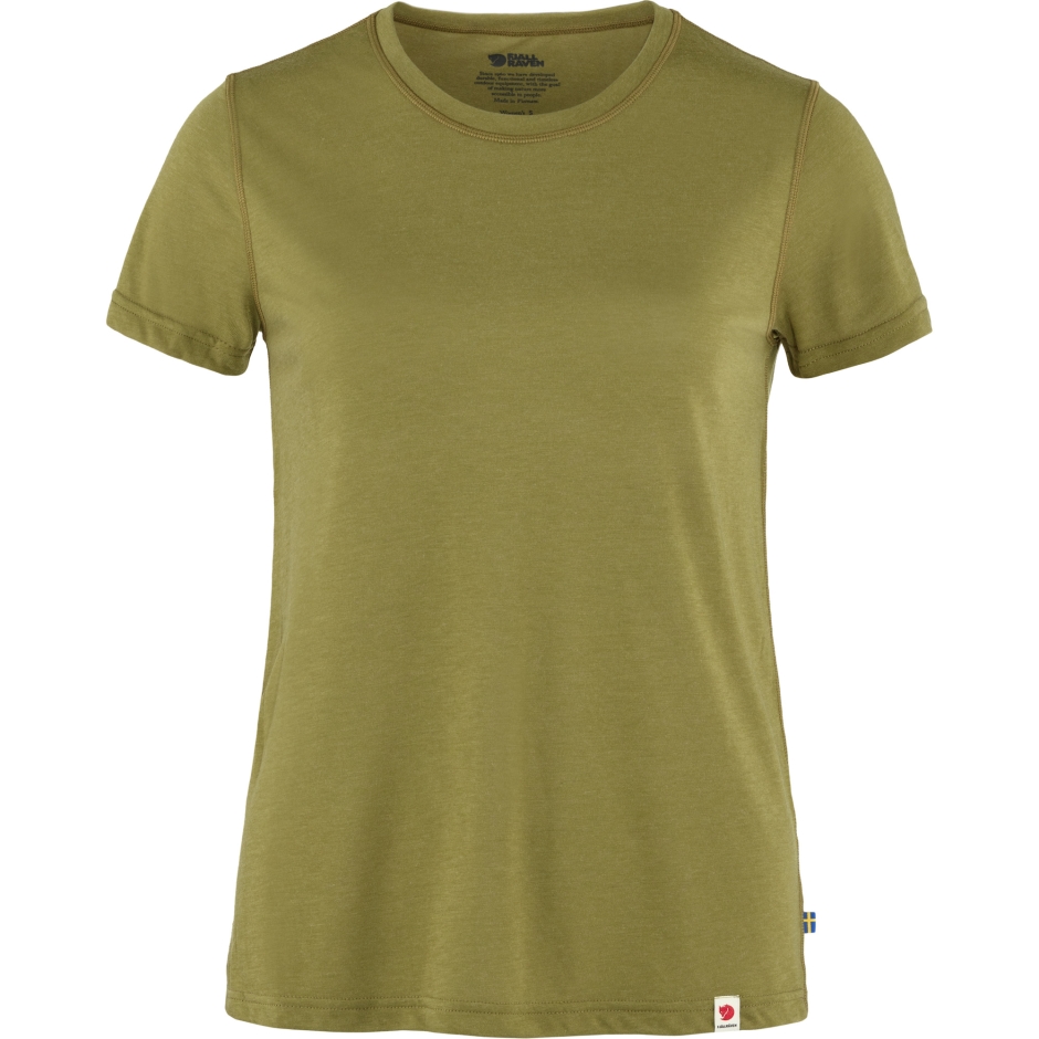 Camiseta Verde Musgo Fjällräven High Coast Lite W