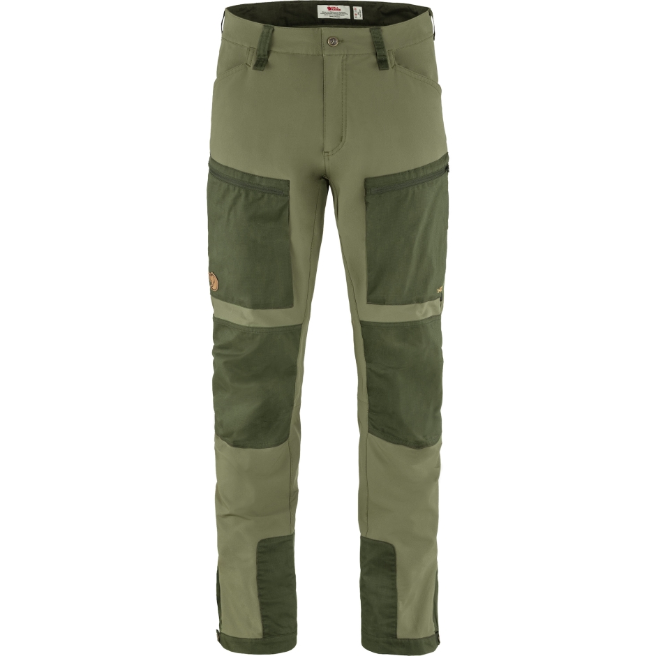 Calça Fjällräven Laurel Green-deep Forest Keb ágil M
