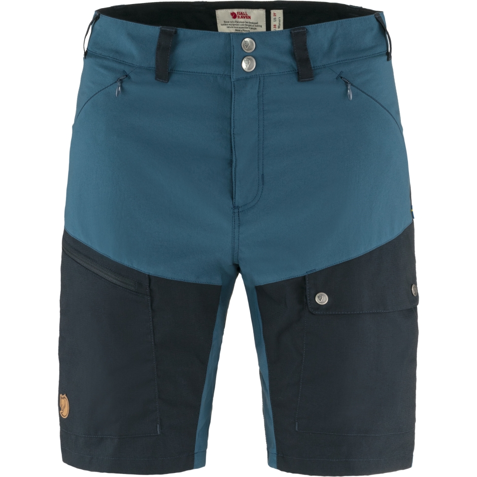 Shorts De Verão Abisko Azul índigo Azul-escuro W Fjällräven