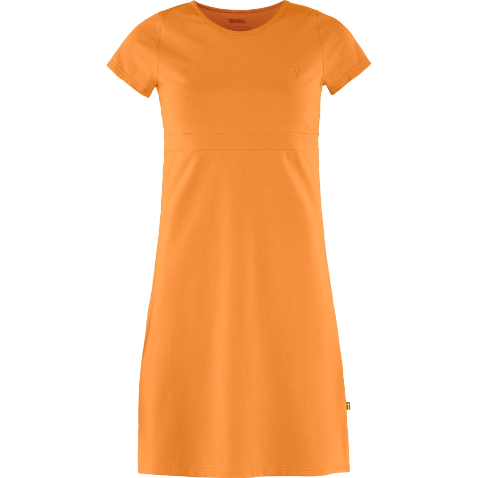 Vestido Laranja Picante High Coast W Marca Da Raposa Da Montanha