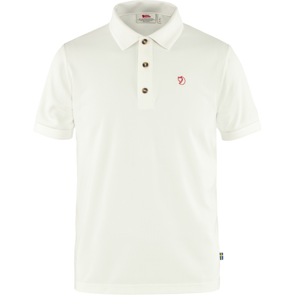 Camisa Piquê Branca Crowley Com Raposa ártica