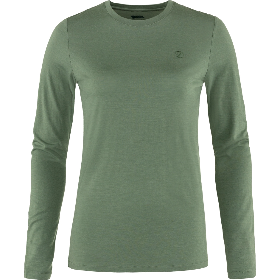 Fjällraven Patina Verde Lã Abisko Ls W