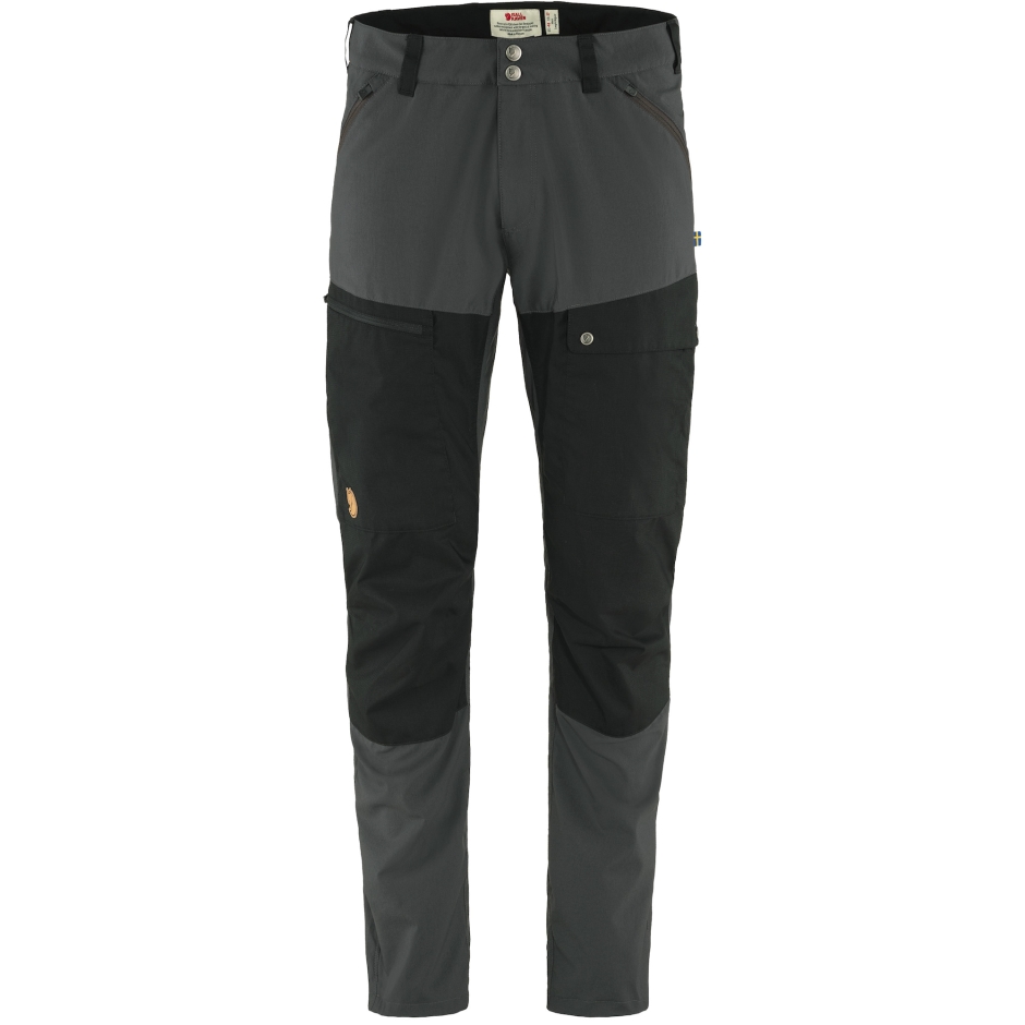 Calça Midsummer Abisko M Reg Cinza Escuro Preto Fjällräven