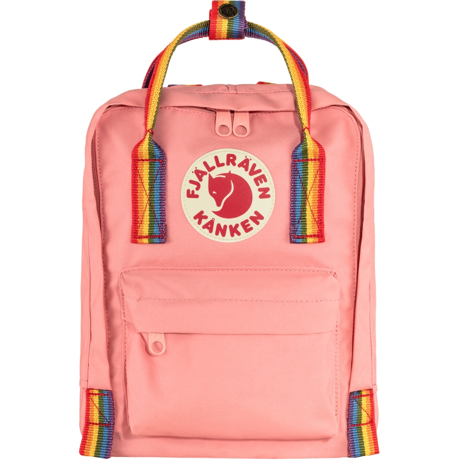 Fjällräven Padrão De Arco-íris Rosa Kånken Arco-íris Mini