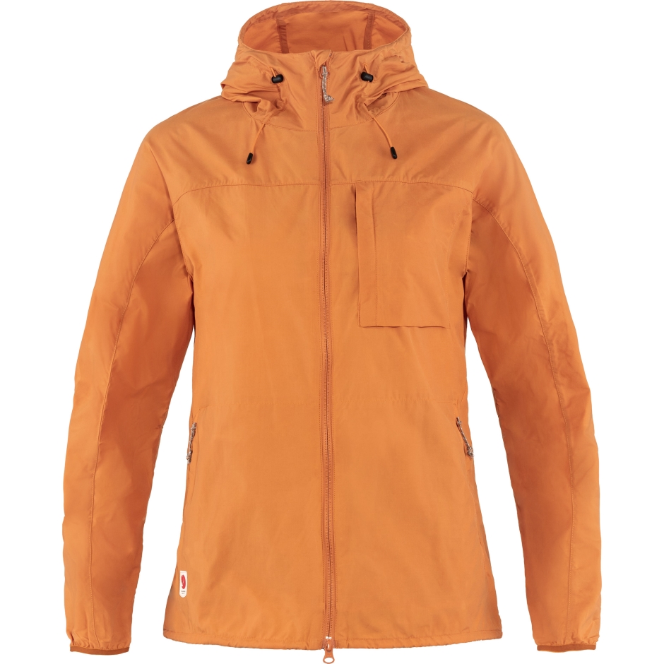 Fjällräven Jaqueta Corta-vento High Coast W Laranja Picante