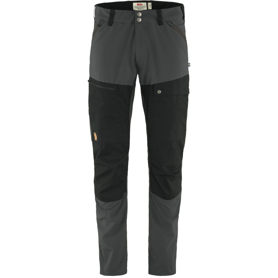 Fjällräven Calça Abisko Preto Cinza Escuro Midsummer M Longa