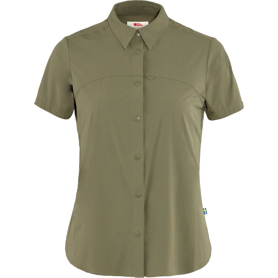 Camisa Fjällräven High Coast Lite Ss W Verde