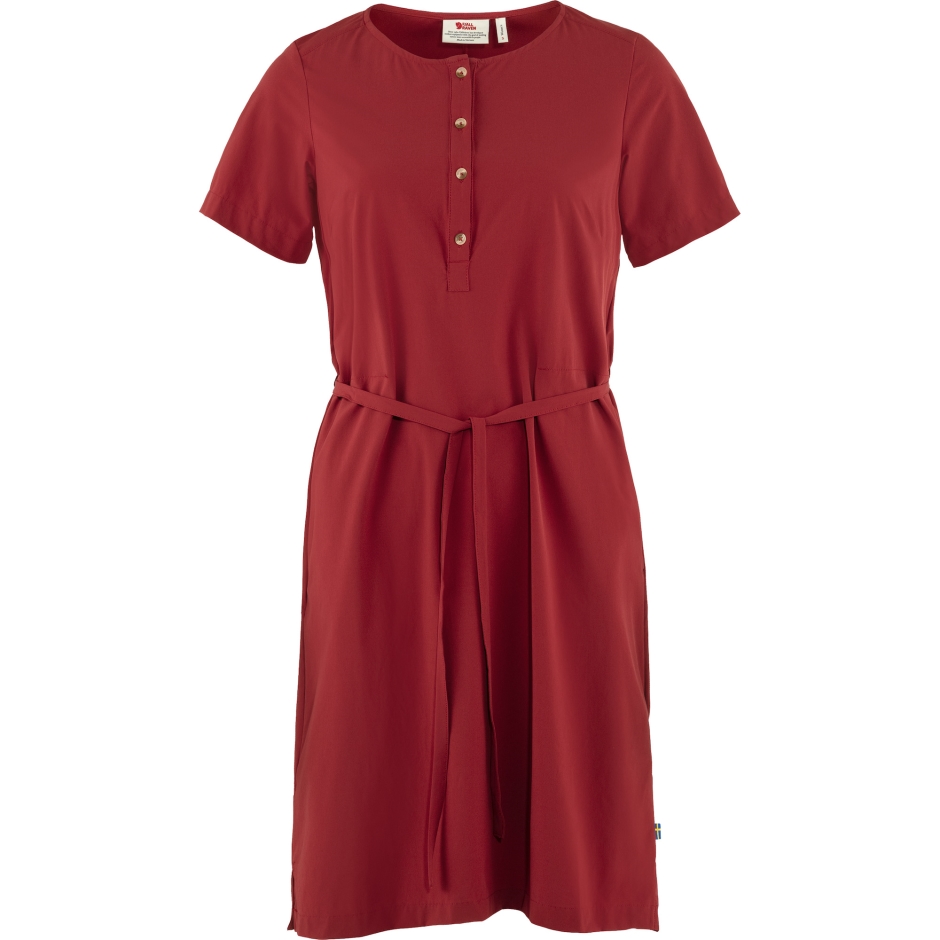 Fjällräven Vestido Romã Vermelho Övik Lite W