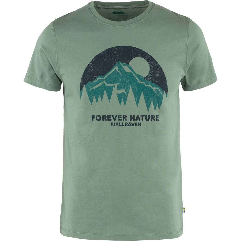 Camiseta Verde Patina Nature Com Raposa ártica