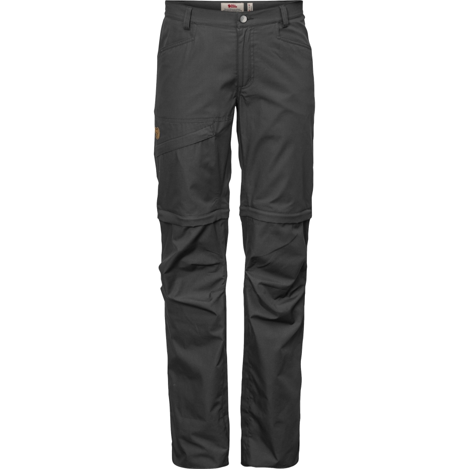 Fjällräven Calça Daloa Com Zíper E Cinza Escuro